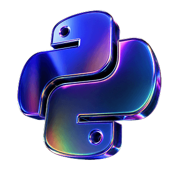 Python 3D Logo